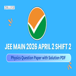 JEE Main 2026 April 2 Shift 2 Physics Question Paper with Solution Pdf